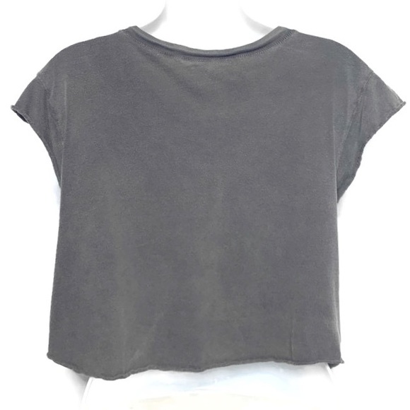 John Galt “On Wednesdays We Wear Pink” Cropped Tee - Picture 4 of 5